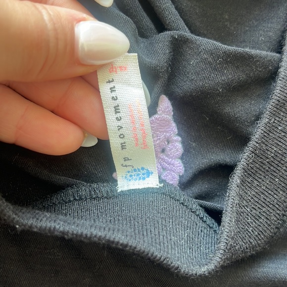 free people movement black muscle tank - Picture 3 of 3